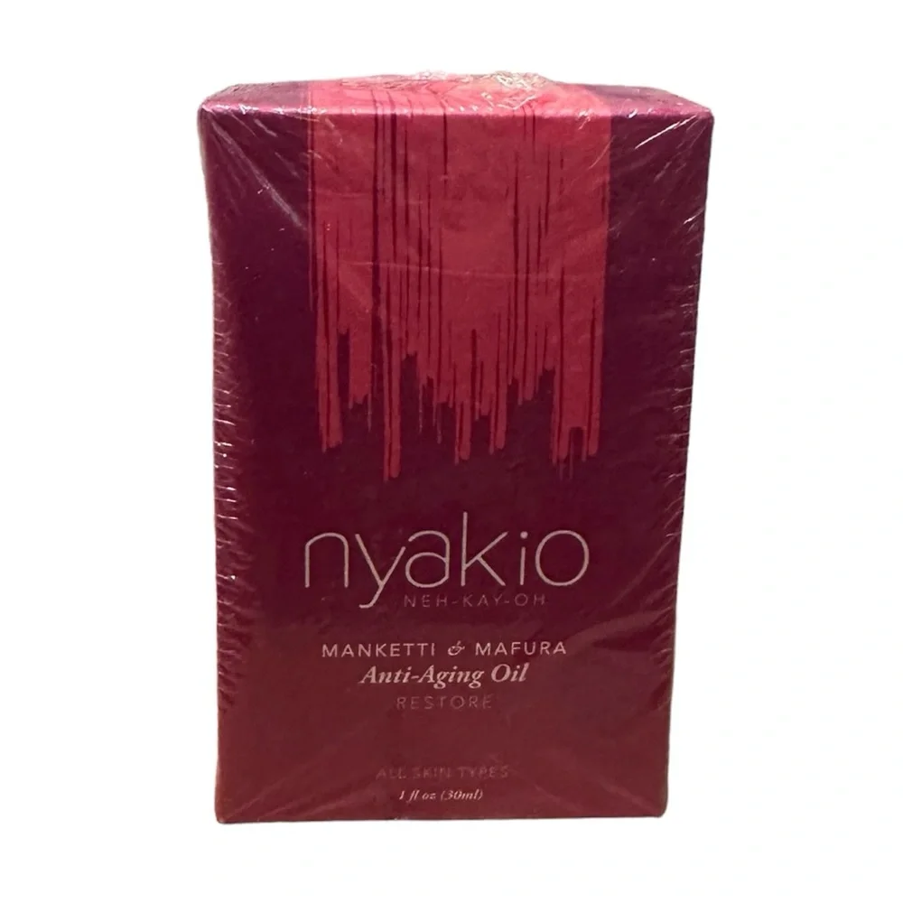 Nyakio Manketti & Mafura Anti-Aging Oil for All Skin Types - Lot Of 3
